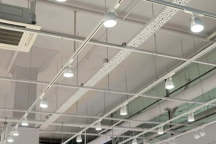 LED Lighting Warehouse Gettyimages 1344833299